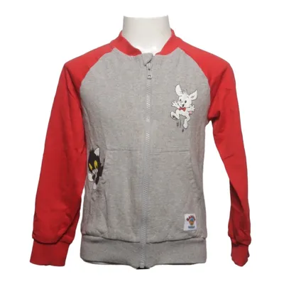 Bomberjacke (Grau, Rot) von Bamses Värld Baumwolle