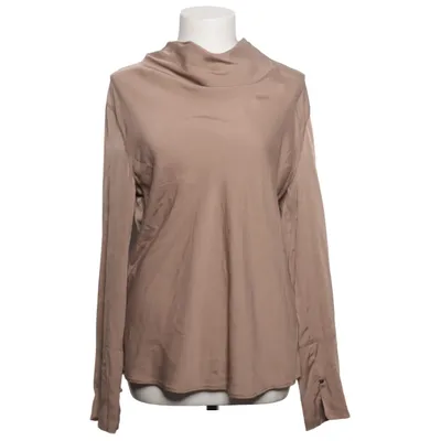 Bluse (Beige) fra Ahlvar Gallery Elastan, Silke