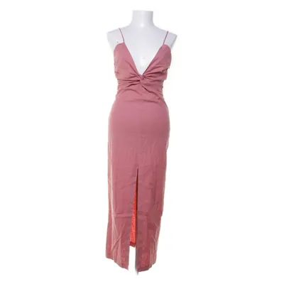 Maxi jurk (Roze) van Zara Linnen, Viscose, Elastaan