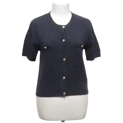 Top (Blau) von Gina Tricot Acryl, Elasthan, Recyceltes Polyester, Wolle