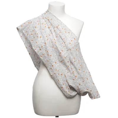 Écharpe porte-bébé (Blanc, Gris, Jaune) de Bellybutton Coton
