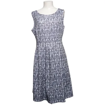 Jurk (Blauw, Wit) van Krisp Elastaan, Polyester, Viscose