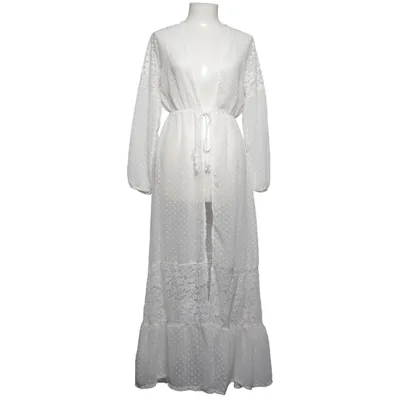 Beach dress (White) from L&S Elastane, Polyamide