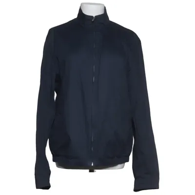 Jacka (Blå) från Mango Bomull, Polyester