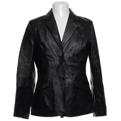 Läderkavaj (Svart) från Code