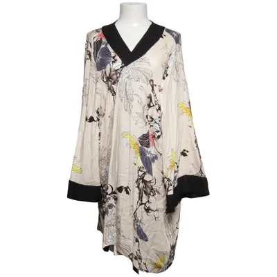 Kimono (Beige, Svart, Flerfärgad) från Zizzi Viskos