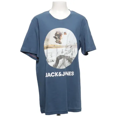T-shirt (Blauw) van Jack & Jones Katoen