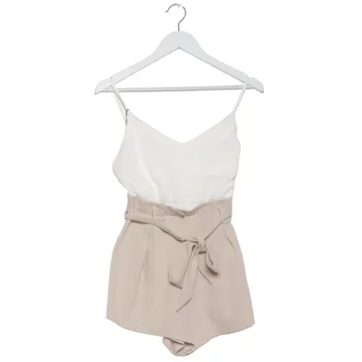 Jumpsuit (Beige, White) from Showpo Polyester
