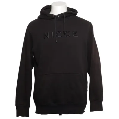Sweat à capuche (Noir) de Nicce Coton, Polyester