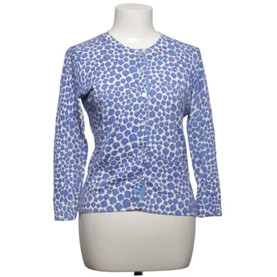 Strickjacke (Blau, Weiß) von Vineyard Vines Baumwolle, Seide