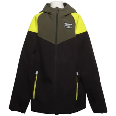 Softshell jacket (Zwart, Groen, Geel) van Northville Elastaan, Polyester