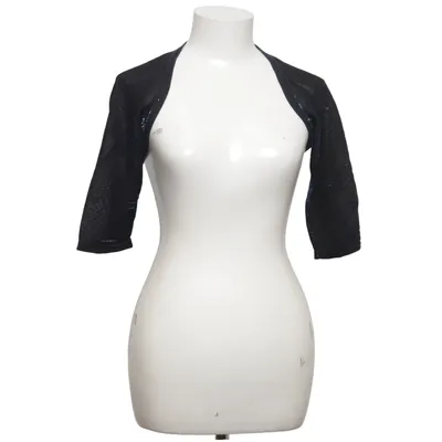 Bolero (Black, Blue) from Chic Fille Metallic fiber, Polyester