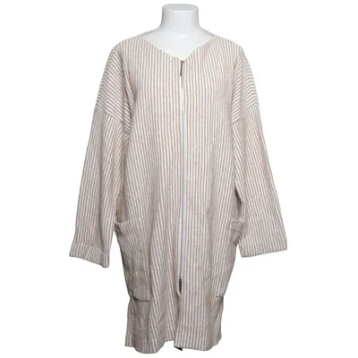 Cardigan (Beige, Hvid) fra Marimekko Bomuld, Polyamid