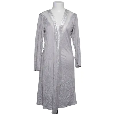 Morgonrock (Grå) från Hanro Elastan, Modal, Polyamid, Polyester, Silke