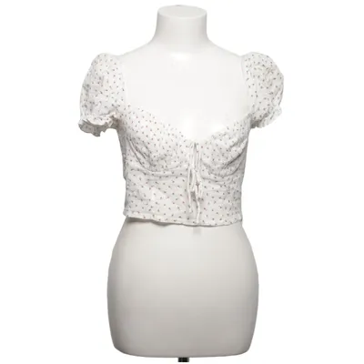 Crop top (Wit, Rood, Groen) van Polly Katoen