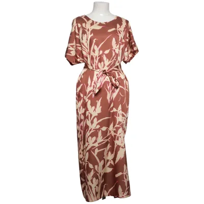 Robe longue (Marron, Beige) de Xandres Élasthane, Polyester
