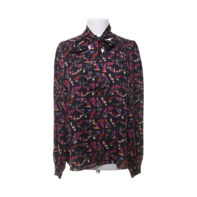 Strikblouse (Zwart, Meerkleurig) van Kriss Sweden Polyester