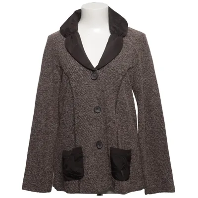 Blazer (Bruin) van Gina Laura Collection Acryl, Katoen, Polyester