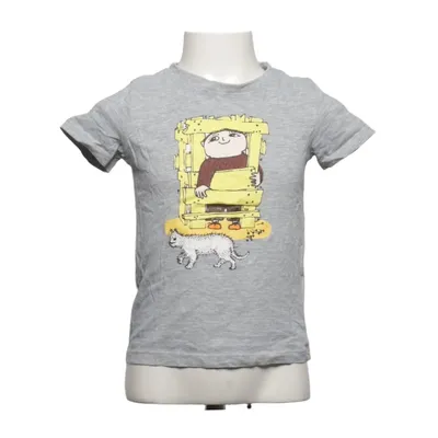 T-shirt (Gray) from Alfons Åberg Cotton, Viscose