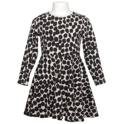 Dress (Black, White) from Arket Cotton, Elastane