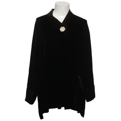 Cardigan (Zwart, Bruin) van Coldwater Creek Viscose, Zijde