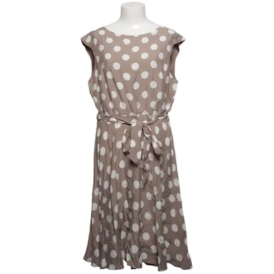 Dress (Brown, White) from Wallis Acetate, Viscose