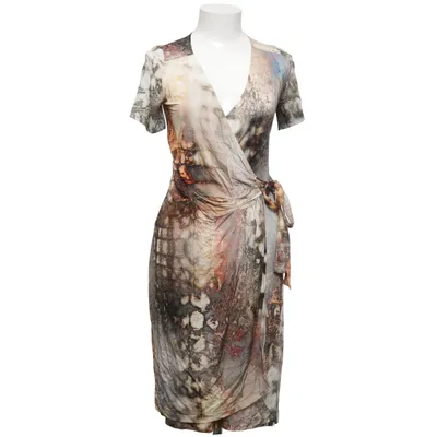 Jurk (Bruin, Grijs, Meerkleurig) van Ana Alcazar Elastaan, Viscose