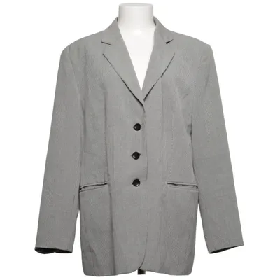 Blazer (Gray) from Cappuccini by Desam Polyester, Viscose