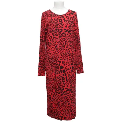 Kjole (Rød, Sort) fra Style Plus Elastan, Viscose