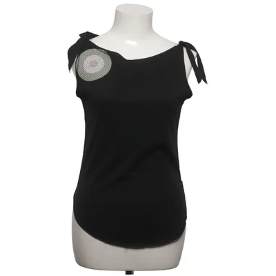 Tanktop (Zwart) van Lambretta Katoen, Polyester