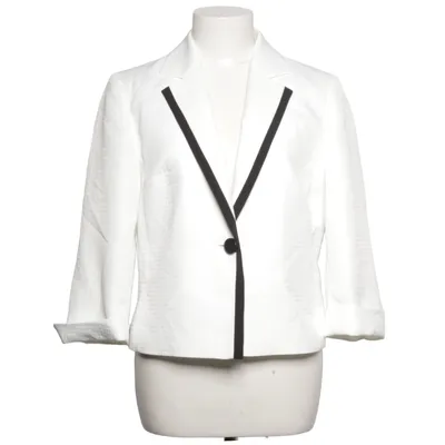 Blazer (White, Black) from Un Jour Ailleurs Polyester