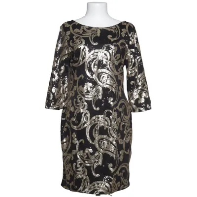 Cocktailjurk (Zwart, Goud) van River Island Polyester