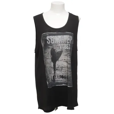 Tanktop  (Sort) fra Much More Bomuld, Polyester