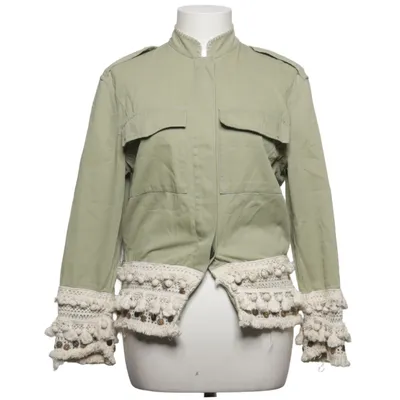 Jack (Groen, Beige) van Zara Woman Katoen, Polyamide