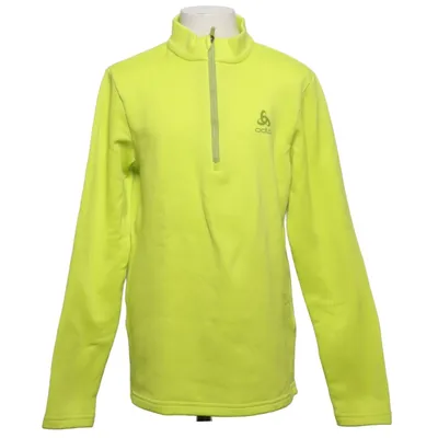 Fleece trui (Geel) van Odlo Elastaan, Gerecycled polyester