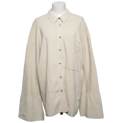 Skjorte (Beige) fra Nanushka Elastan, Polyamid, Viscose