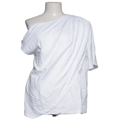 Top (Hvid) fra H&M Studio Bomuld, Elastan, Viscose