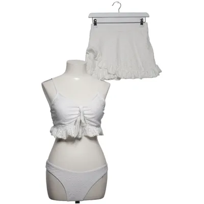 Ensemble de natation (Blanc) Élasthane, Polyamide