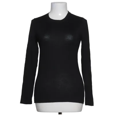 Langærmet t-shirt (Sort) fra Cloudveil Merinould