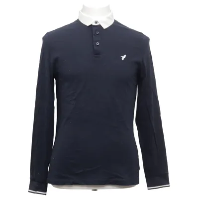 Rugby shirt (Blauw, Wit) van Pier One Katoen