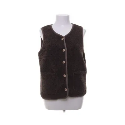 Fleece vest (Brown) Elastane, Polyester