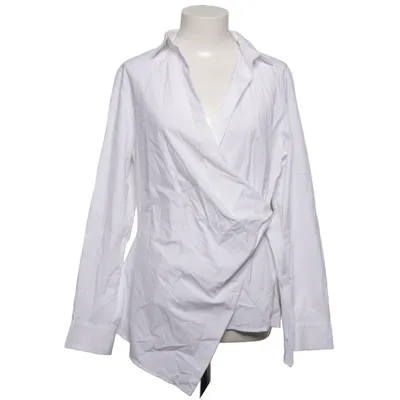 Omlottblus (Vit) från Massimo Dutti Elastan, Polyamid