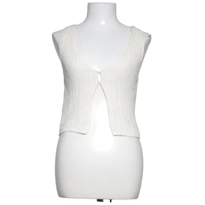 Cardigan (Blanc) de STR Coton, Polyester