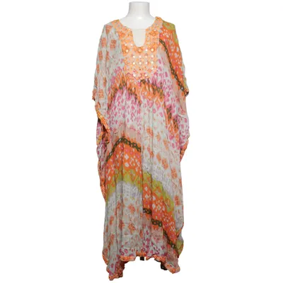 Caftan (Orange, Rose, Vert) de Miss June Viscose