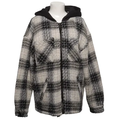 Skjortejakke (Sort, Beige) fra FSBN Akryl, Polyester, Uld