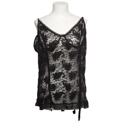 Bustier (Svart) Bomull, Polyester