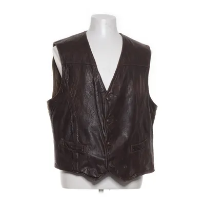 Leren vest (Bruin) van Marlboro Polyester