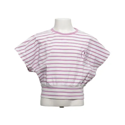 T-shirt (Purple, White) from Blue Effect Cotton, Elastane