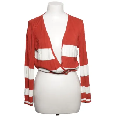 Cardigan (Rouge, Blanc) de Patouf Élasthane, Viscose