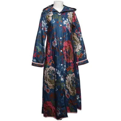 Hood dress (Blue, Multicolored) from Misslook